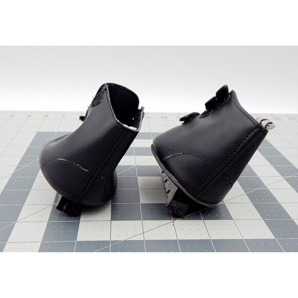 Teddy Mountain Accessories Black Roller Skates In-Line Shoes Red Wheels - Picture 3 of 11